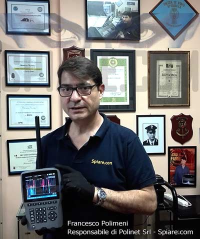 Bonifica Microspie Cimici Spia Roma Polinet Srl Polimeni